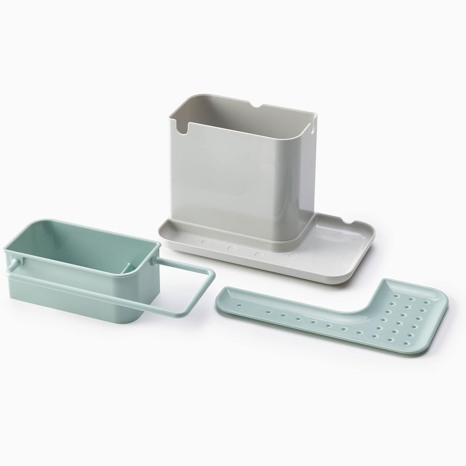 Dėžutė prie kriauklės CADDY 851649 21 cm, žalios spalvos, plastikas, Joseph Joseph