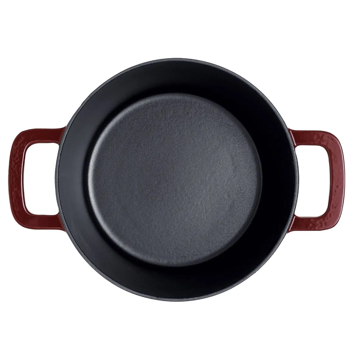Virimo puodas MOMENTS 20 cm, bordo spalvos raudona, ketus, Fissler