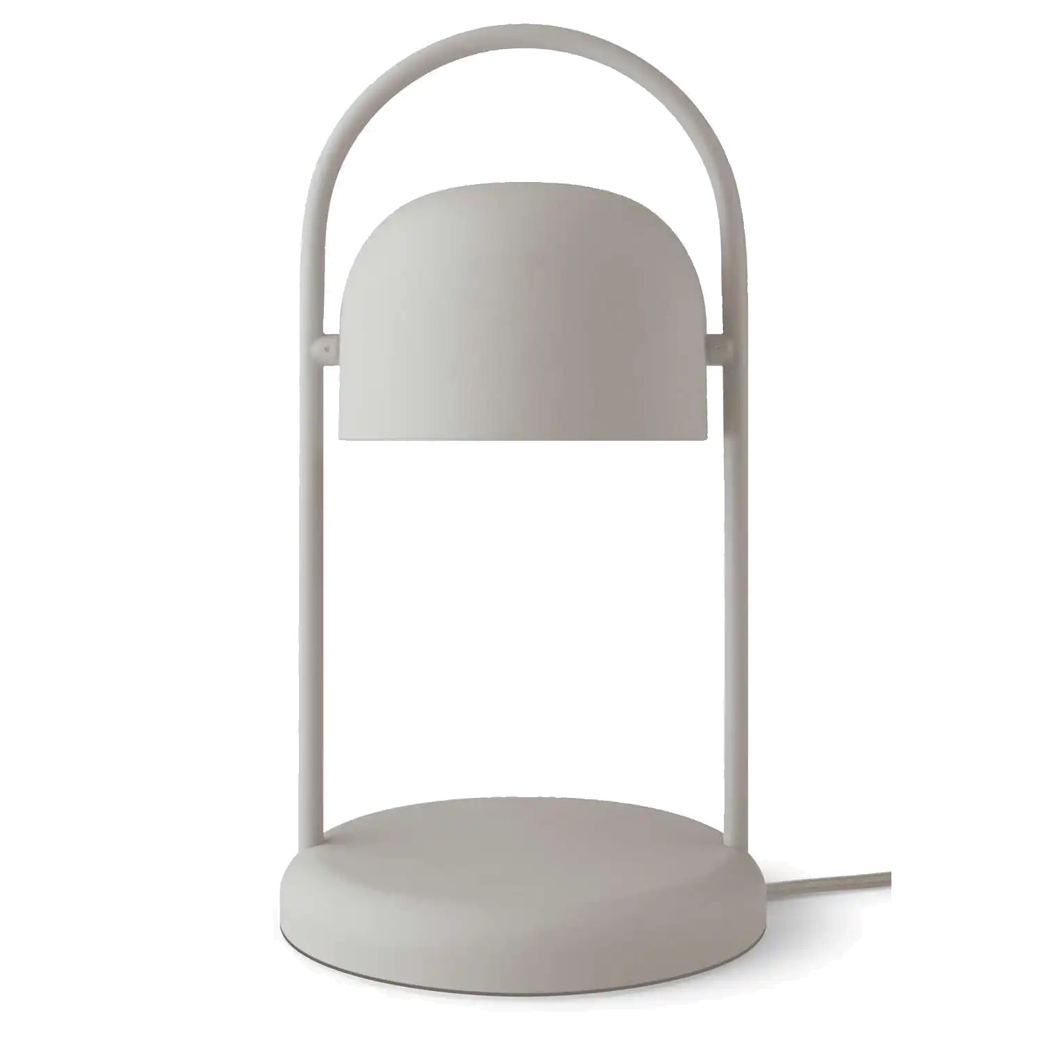 217073 4 stolni svitidlo quay 40 cm seda ocel eva solo