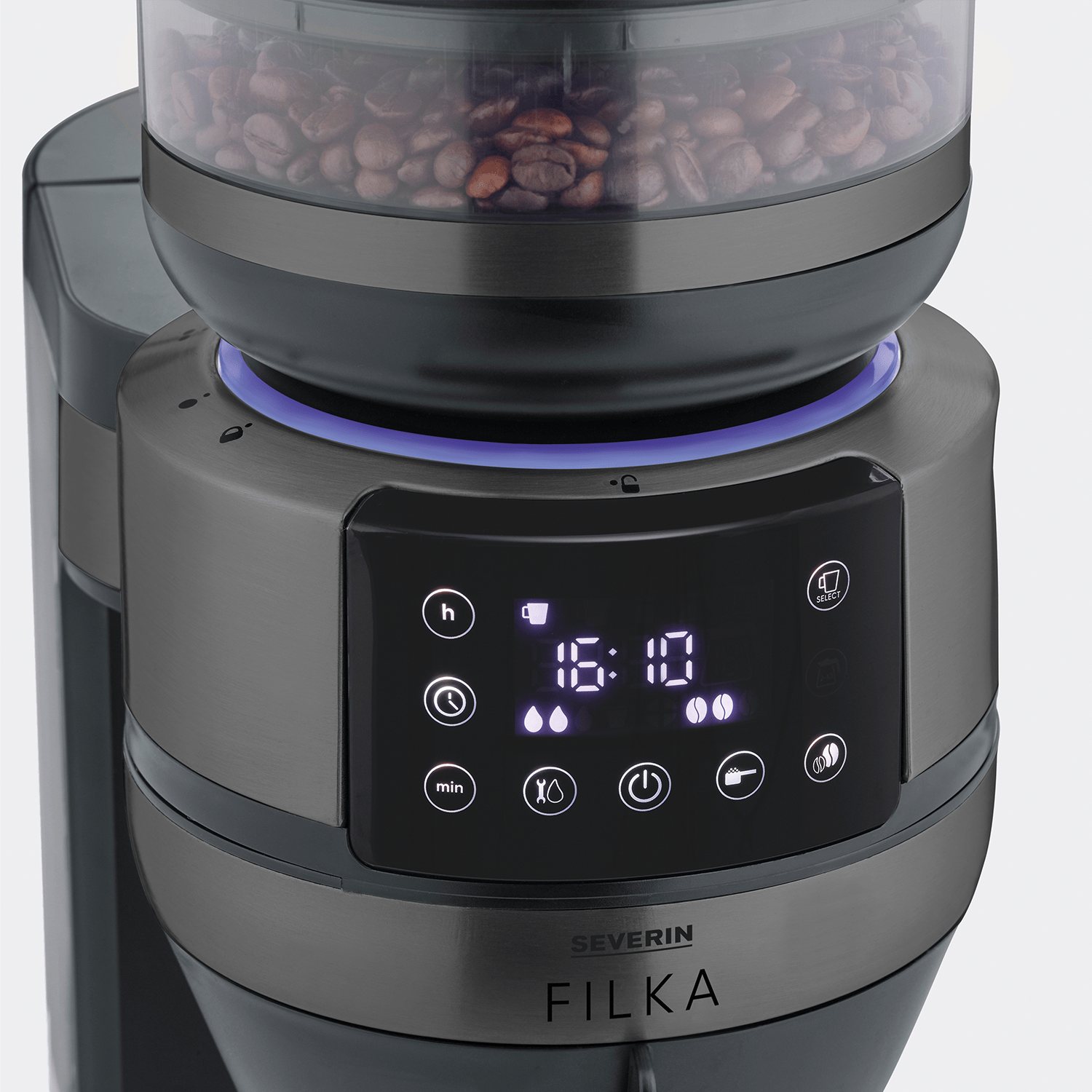219362 4 kavovar na prekapavanou kavu ka 4849 filka inox cerna severin