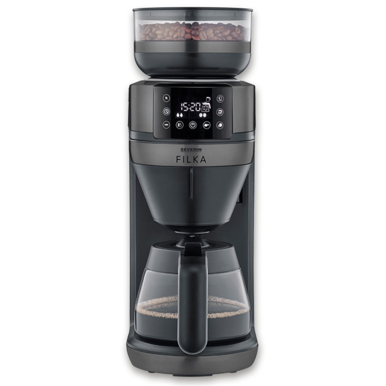 219362 kavovar na prekapavanou kavu ka 4849 filka inox cerna severin