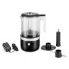 Elektrinis maisto smulkintuvas 5KFCB519, belaidis, matinės juodos spalvos, KitchenAid