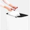 Sensorinė šiukšliadėžė BO 11 + 23 l, balta, Brabantia