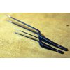 Virtuvinis pincetas 21 cm, juodas, Dellinger