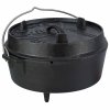 Puodas virimui ant laužo FT4.5, 4,5 l, su kojelėmis, ketaus, Petromax