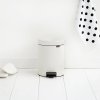 Šiukšliadėžė su pedalu NEWICON 5 l, balta, Brabantia