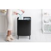 Sensorinė šiukšliadėžė BO HI 2 x 30 l, juoda, Brabantia