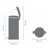 Šiukšliadėžė su pedalu NEWICON 30 l, balta, Brabantia