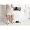 Šiukšliadėžė su pedalu BO 2 x 30 l, balta, Brabantia