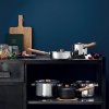 Keptuvė nelipnia danga NORDIC KITCHEN 24 cm, su medine rankena, nerūdijantis plienas, Eva Solo