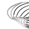 Vaisinė TRINITY 33 cm, žema, sidabro spalvos, Alessi