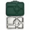 Priešpiečių dėžutė PRESTO5 925 ml, 5 skyriai, žalia, Yumbox