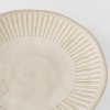 Pietų lėkštė RIDGED ALABASTER 25 cm, MIJ