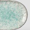 Desertinė lėkštė AQUA SPLASH 17 x 11 cm, ovali, mėlyna, MIJ