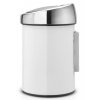 Sensorinė šiukšliadėžė TOUCH BIN 3 l, balta, Brabantia