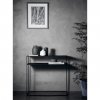 Konsolinis staliukas FERA 85 cm, juodas, plieninis, Blomus