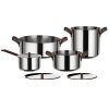 Puodas EDO 20 cm, sidabro spalvos, Alessi