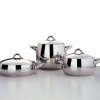 Aukštas puodas MAMI 20 cm, nerūdijantis plienas, Alessi
