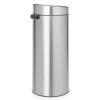 Sensorinė šiukšliadėžė TOUCH BIN NEW 30 l, atspari pirštų atspaudams, matinis plienas, Brabantia
