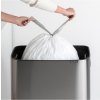 Sensorinė šiukšliadėžė BO HI 60 l, matinis plienas, Brabantia