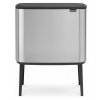 Sensorinė šiukšliadėžė BO 11 + 23 l, matinis plienas, Brabantia