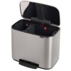 Šiukšliadėžė su pedalu BO 11 + 23 l, matinis plienas, Brabantia