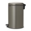 Šiukšliadėžė su pedalu NEWICON 20 l, platina, Brabantia