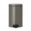 Šiukšliadėžė su pedalu NEWICON 20 l, platina, Brabantia