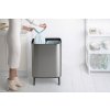 Sensorinė šiukšliadėžė BO 2 x 30 l, matinis plienas, Brabantia