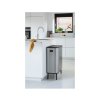 Sensorinė šiukšliadėžė BO 2 x 30 l, matinis plienas, Brabantia