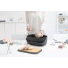 Duoninė su pjaustymo lentele 39,5 cm, pilka, Brabantia