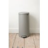 Šiukšliadėžė su pedalu NEWICON 30 l, mineralinė pilka, Brabantia