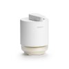 Skysto muilo dozatorius MINDSET 200 ml, mineralinės baltos spalvos, plienas ir stiklas, Brabantia