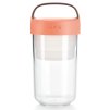 Priešpiečių indas JAR TO GO 600 ml, koralas, Lékué