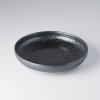 Desertinė lėkštė BLACK PEARL 22 cm, aukštu kraštu, MIJ