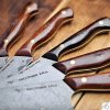 Šefo peilis KITA NORTH DAMASCUS, 20 cm, Dellinger