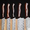 Šefo peilis KITA NORTH DAMASCUS, 20 cm, Dellinger