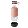 Vandens butelis BOTTLE TO GO, 600 ml, koralo spalvos, Lékué