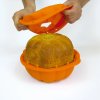Bundt kepimo forma PUMPKIN, oranžinė, silikoninė, Lékué
