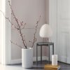 Vaza 25 cm, balta, porcelianas, Lyngby