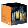 Aukšta stiklinė SCULPTURE, 4 vnt. rinkinys, 420 ml, Nachtmann