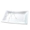 Serviravimo lėkštė WHITE BLOSSOM 33 x 19 cm, MIJ