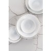 Pietų lėkštė sriubai ICE WHITE 24,5 cm, 550 ml, MIJ