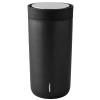 Termosinis puodelis TO GO CLICK 400 ml, blizgi juoda, Stelton