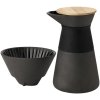 Lėtaeigis lašelinis kavinukas THEO 600 ml, juodas, Stelton