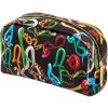 Kosmetinė TOILETPAPER SNAKES 23 x 13 cm, juoda, Seletti