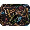 Serviravimo padėklas TOILETPAPER SNAKES 32 x 43,5 cm, juodas, Seletti