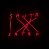 LED sienos dekoracija SANTA-SATAN 52 cm, Seletti