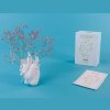 Vaza LOVE IN BLOOM 25 cm, balta, Seletti