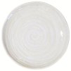 Tapas užkandžių lėkštė WHITE SPIRAL MIJ 16 cm, baltos spalvos